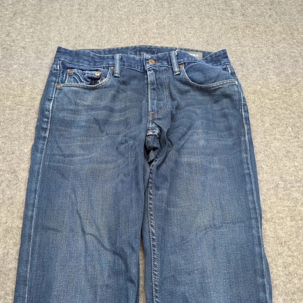 Bonobos Jeans Mens 32x36 Blue Tailored Stretch Casual‎ Preppy